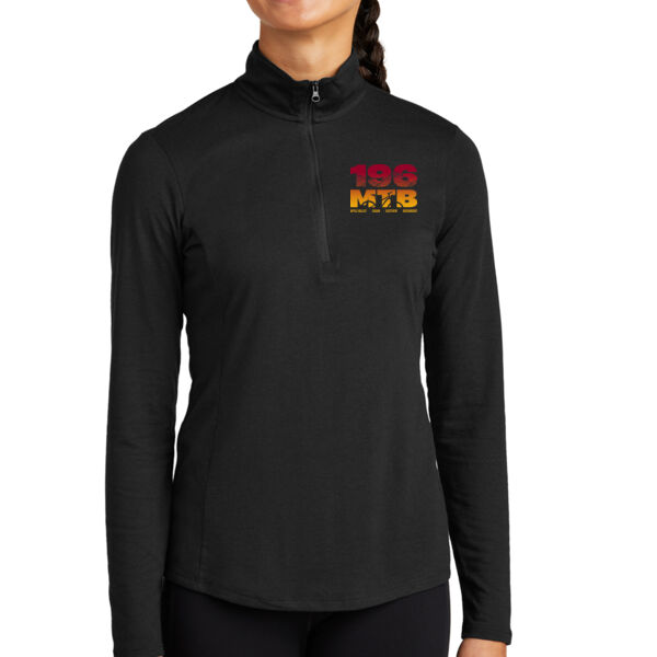 Sport-Tek Ladies PosiCharge Tri-Blend Wicking 1/4 Zip Pullover - Printed Logo **Add Name for $5! ** Thumbnail