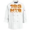 Eight Knot Button Chef Coat with Thermometer Pocket Thumbnail
