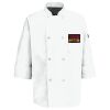 Button Chef Coat with Thermometer Pocket Thumbnail