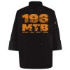 Ten Pearl Button Black Chef Coat Thumbnail